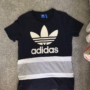 Adidas cotton t shirt with logo
